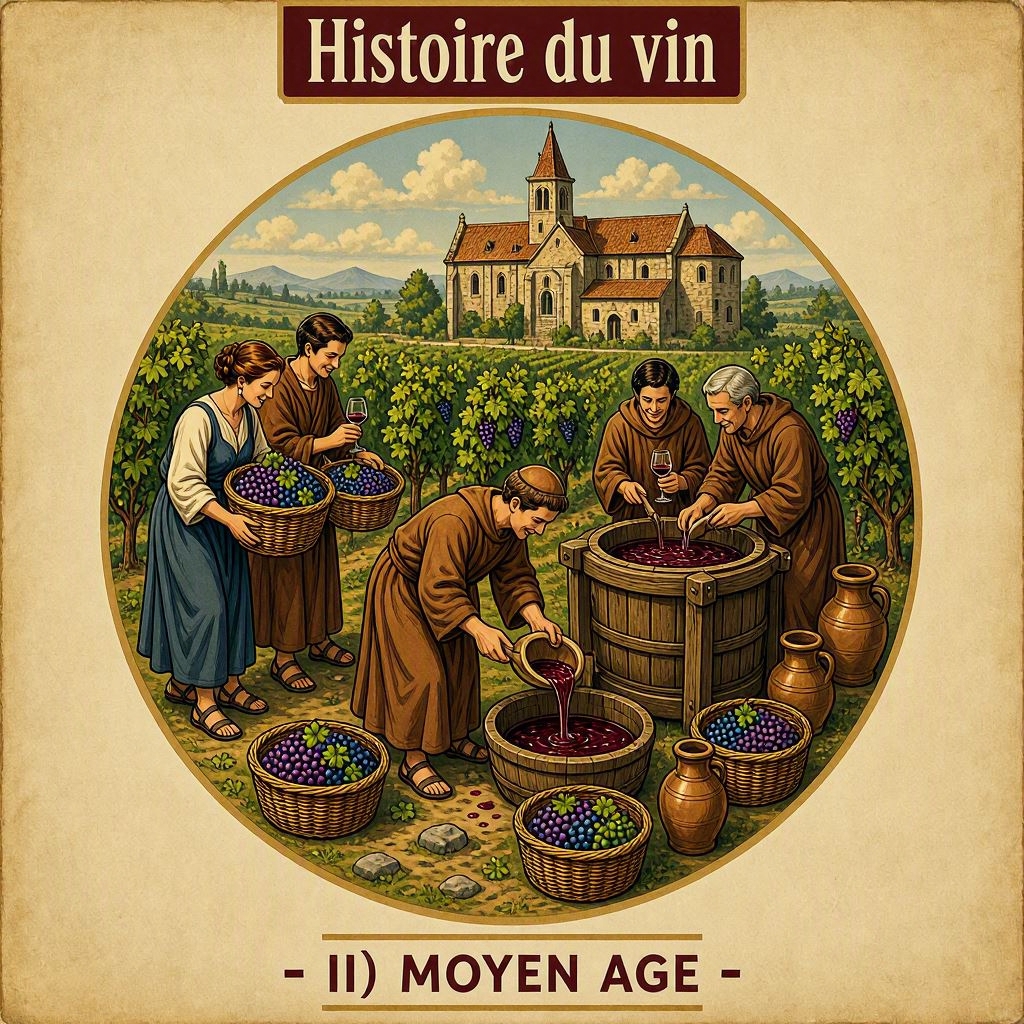 Histoire du Vin — Épisode 2 : Le Moyen Âge