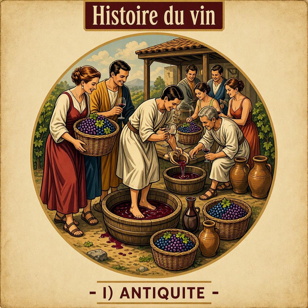Histoire du Vin — Épisode 1 : L’Antiquité