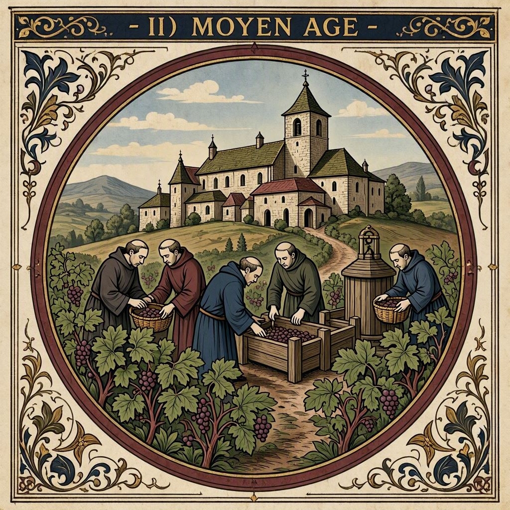Histoire du Vin — Épisode 2 : Le Moyen Âge
