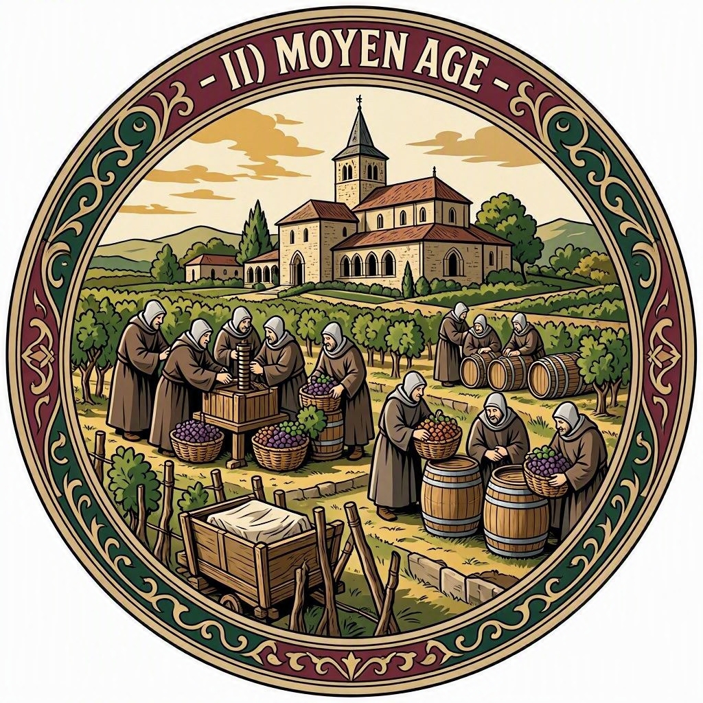 Histoire du Vin — Épisode 2 : Le Moyen Âge