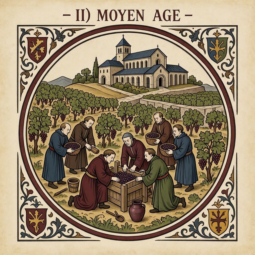 Histoire du Vin — Épisode 2 : Le Moyen Âge